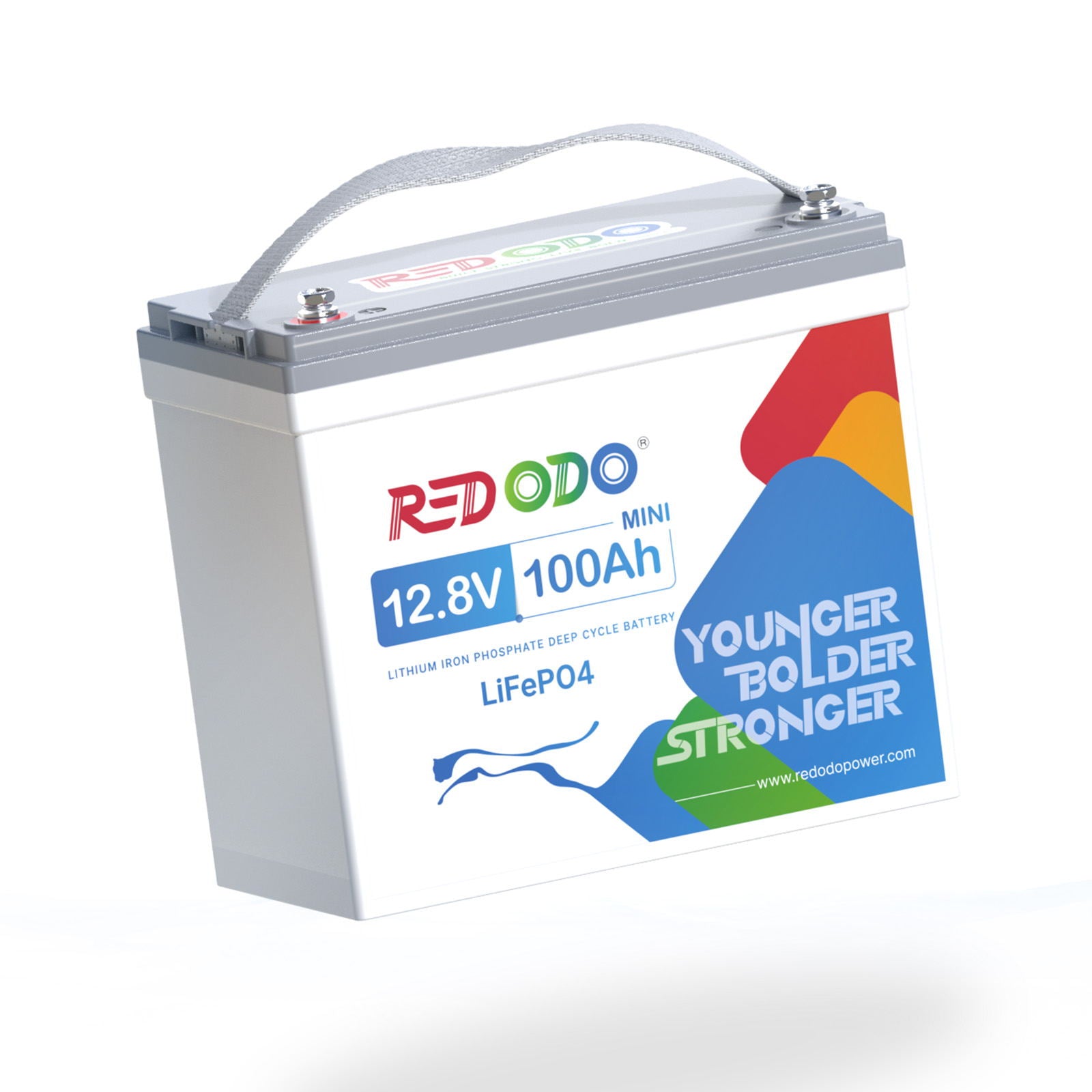 Redodo 12V 100Ah Mini Lithium Batterie
